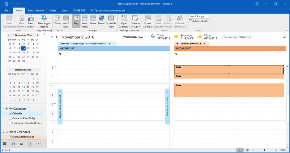 How To Guide For Sharing Office 365 Calendar To A Gmail User » KCS